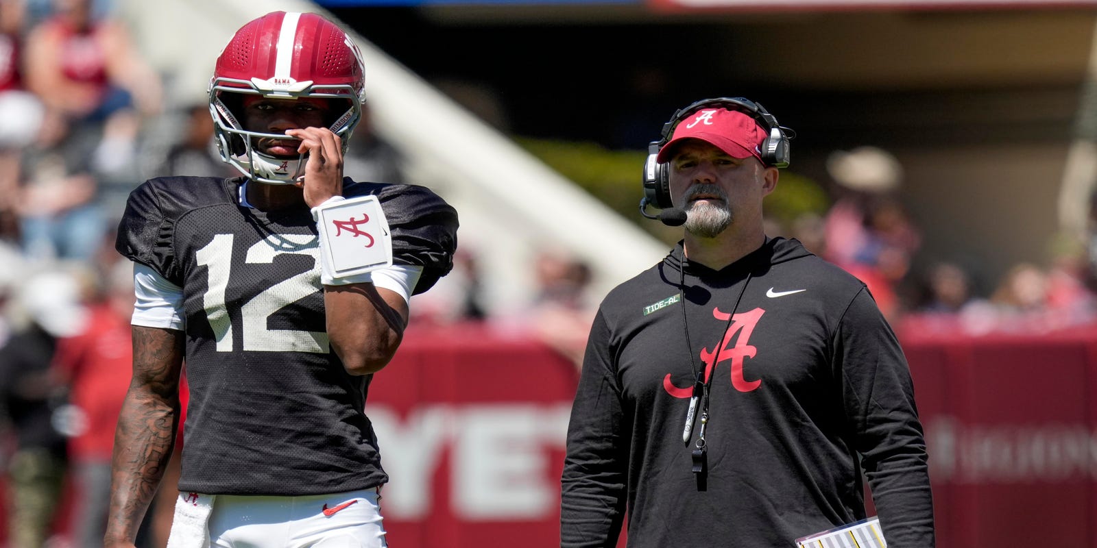 TideSports's tweet card. Tayden Kaawa is confident as Alabama football's second 2026 quarterback commit. Here's why.