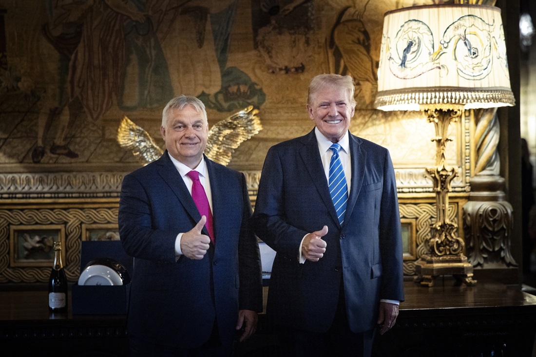 Lettera43's tweet card. Dopo l'accordo sui dazi tra Unione europea e Stati Uniti, Orban ha commentato: «Trump si è mangiato von der Leyen a colazione».