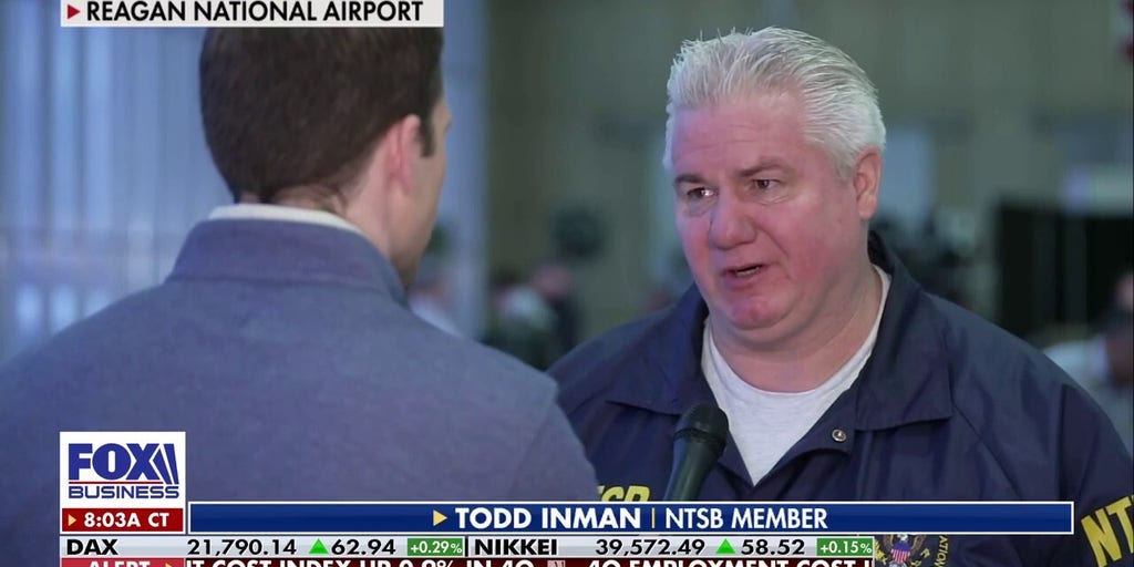 Grady_Trimble's tweet card. FOX Business' Grady Trimble speaks with National Transportation Safety Board member Todd Inman about the ongoing investigation to discover the cause of the tragic D.C. plane crash.