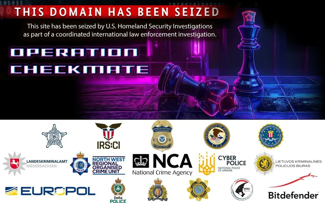 the_yellow_fall's tweet card. An international law enforcement operation, "Operation Checkmate," has seized BlackSuit ransomware's dark web sites. However, intelligence suggests the prolific group may rebrand as "Chaos."