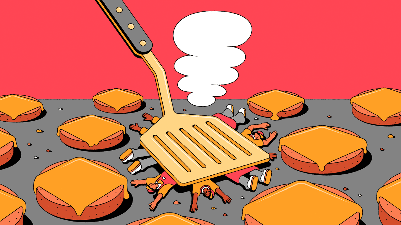 EyalPress's tweet card. Trump’s “populist” policy is backed by the National Restaurant Association—probably because it won’t stop establishments from paying servers below the minimum wage.