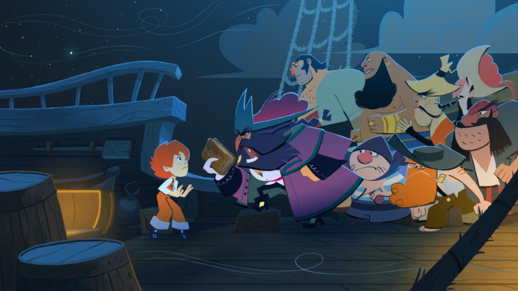 RadixAnimacion's tweet card. El director Adrià Garcia atribuye nuestra fascinación por los piratas a las ideas de aventura y libertad que representan.