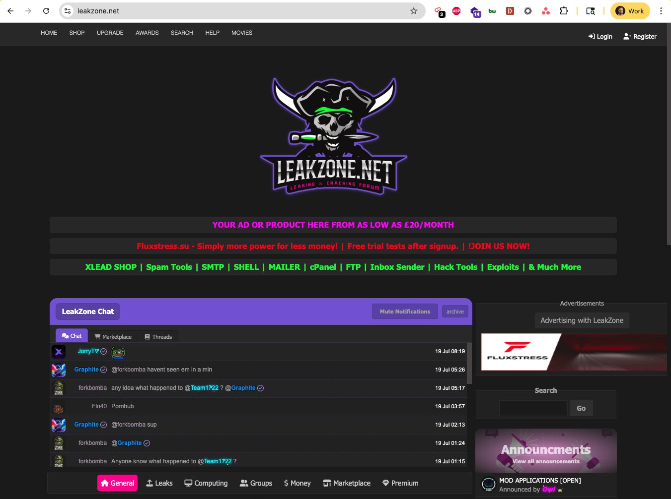 the_yellow_fall's tweet card. The Leak Zone forum, a hub for hacked data, ironically suffered its own breach. Its exposed Elasticsearch database leaked over 22 million user IP addresses and login timestamps.