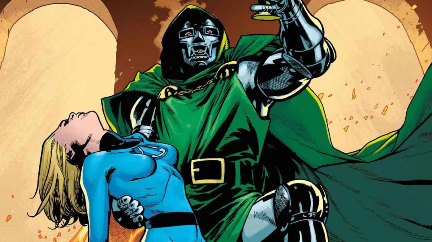 ComicBook_Movie's tweet card. According to a new report, Marvel Studios is mulling over whether to keep Robert Downey Jr. as the MCU's Doctor Doom after Avengers: Secret Wars. We also have updates on Ghost Rider and the Blade...
