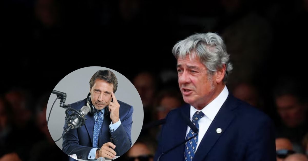 JoseMate10's tweet card. Eduardo Feinmann habló con Nicolás Pino tras los anuncios que Javier Milei hizo en La Rural este sábado.