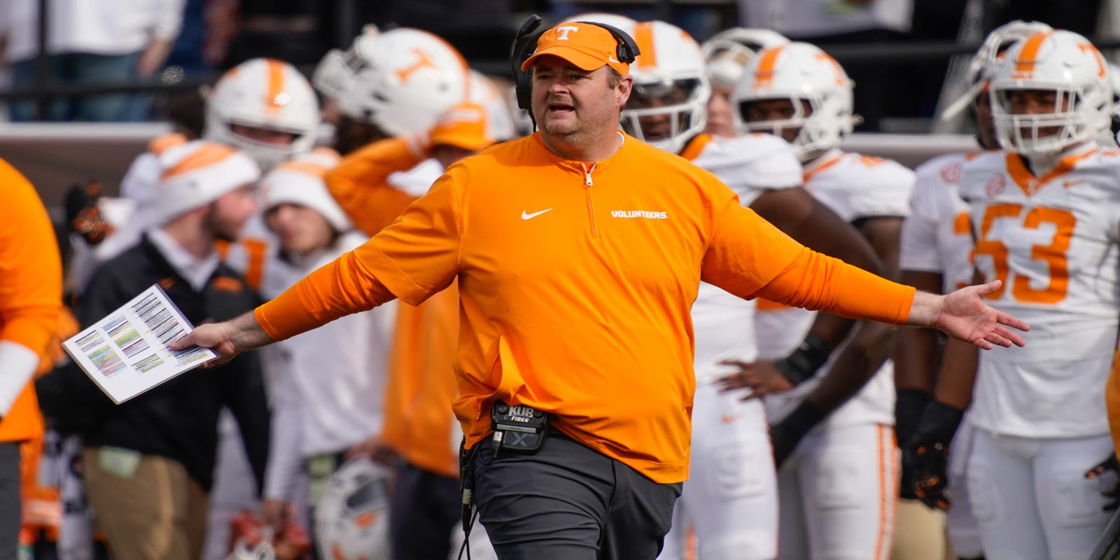 AdamSparks's tweet card. Tennessee is loaded with blue-chip recruits. But half of the 2025 roster are freshmen. Here's the breakdown of Josh Heupel's young but talented team.