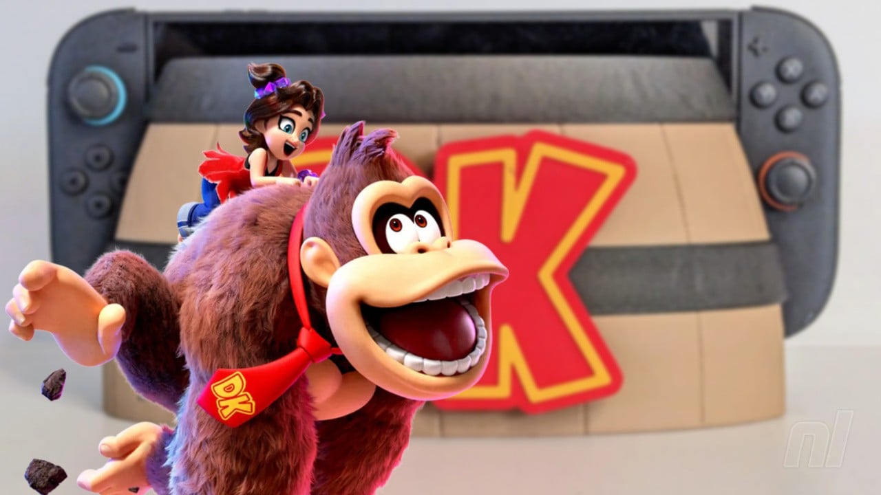 NintendoNews's tweet card. Docky Kong