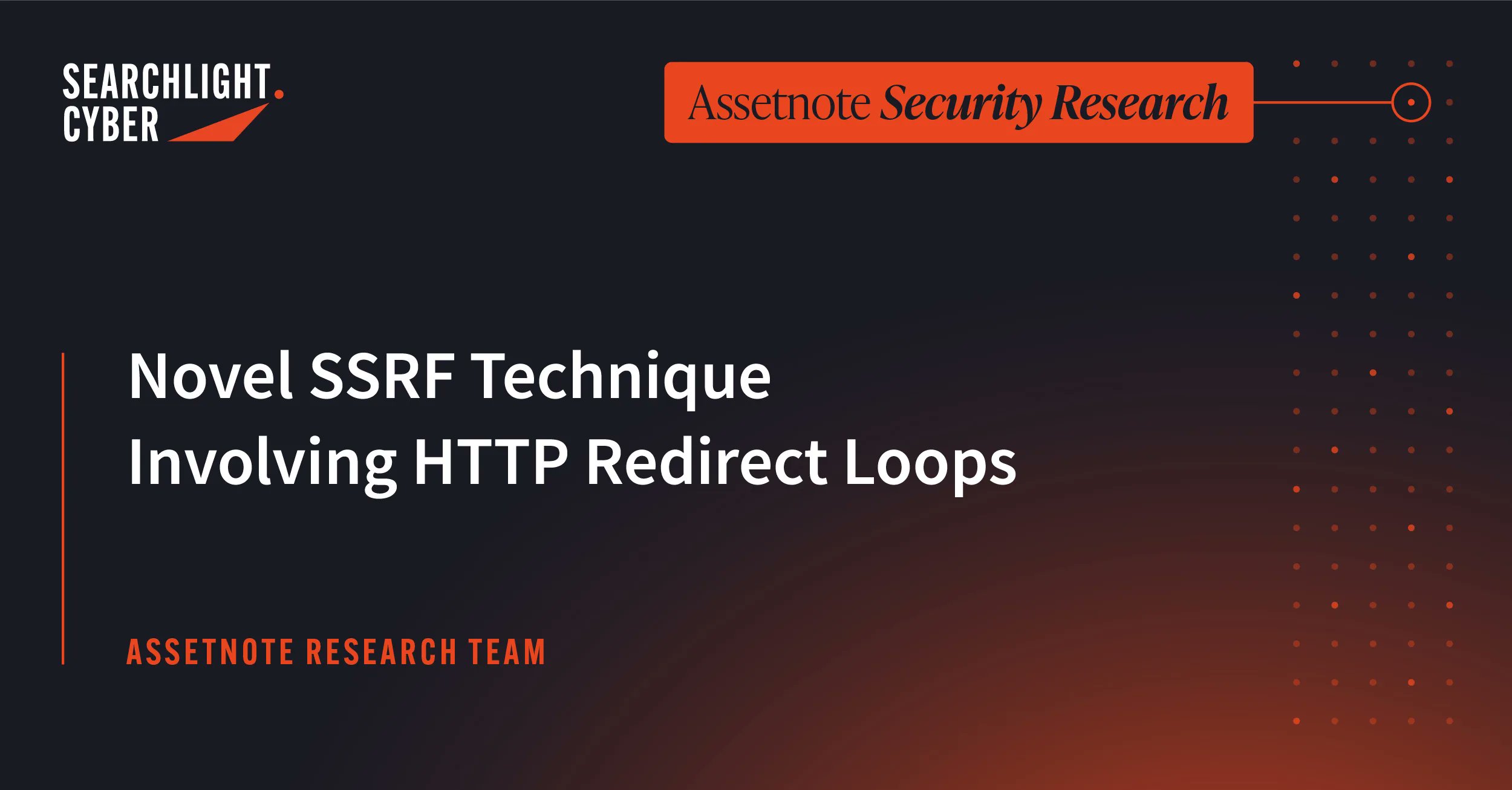 assetnote's tweet card. It's difficult to show impact for Server-Side Request Forgery (SSRF) vulnerabilities when you cannot see the full HTTP response. Our research team details a novel technique that allowed for us to...