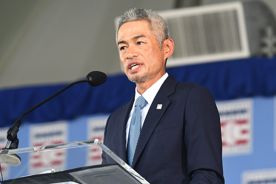 TJB7777777's tweet card. 　メジャー通算3089安打を放ち、アジア出身選手として初の米野球殿堂入りを果たしたイチロー氏（マリナーズ会長付特別補佐兼インストラクター）が27日（日本時間28日）、ニューヨーク州クーパーズタウンで