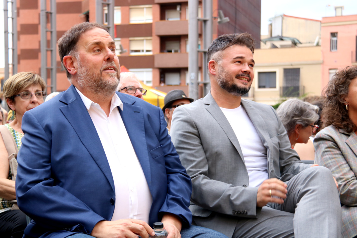 LaRepublicaCat's tweet card. Junqueras defensa Rufián però deixa ara en mans de la militància el candidat a les pròximes...
