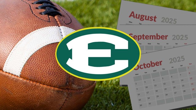WKBNSports's tweet card. St. Edward High School football schedule – Lakewood, Ohio.