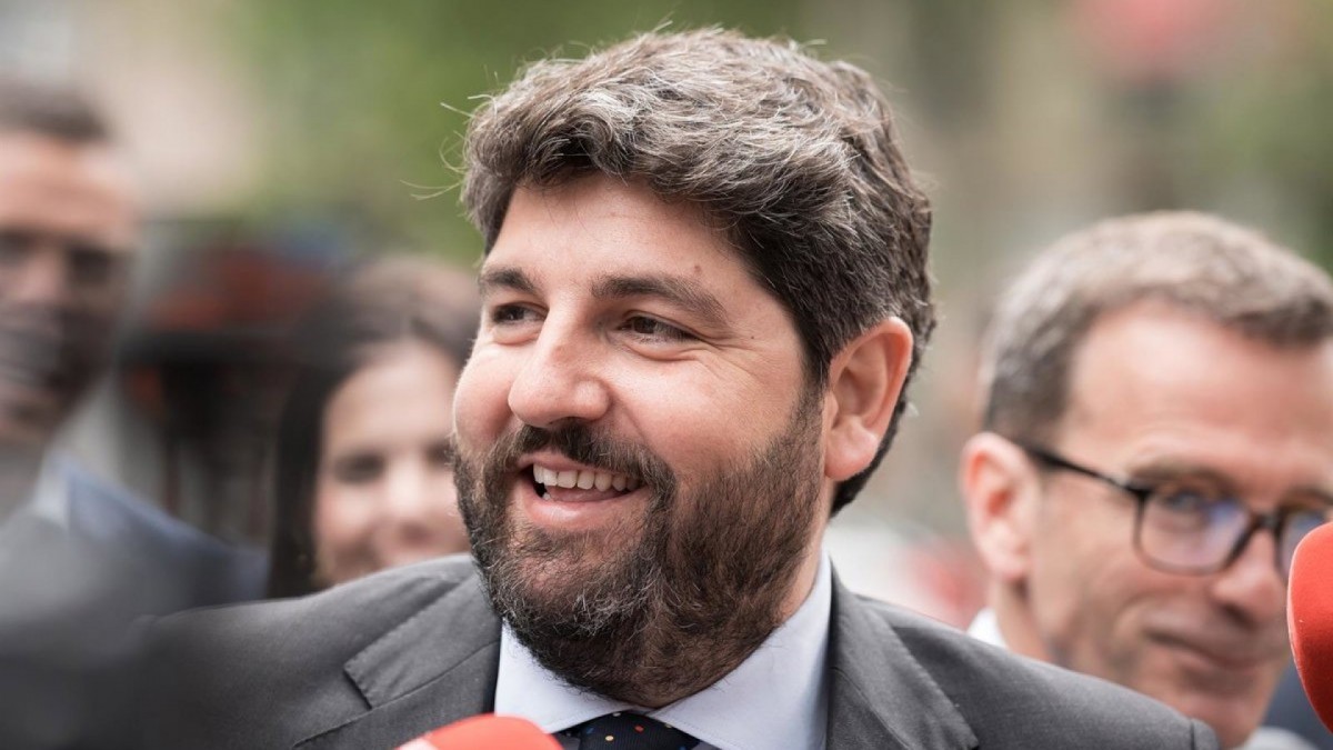 ORMurcia's tweet card. El presidente murciano no es partidario de hacer un frente común de varias regiones