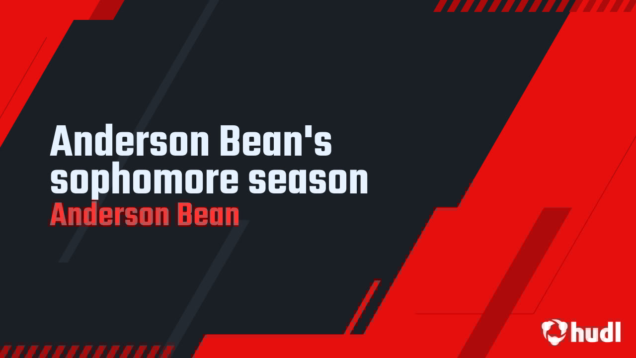 Anderson_Bean1's tweet card. Anderson Bean's sophomore season