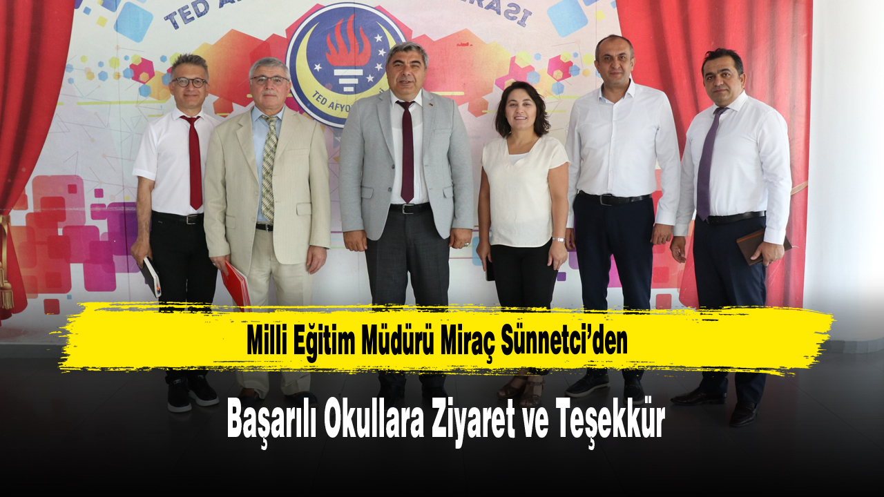 AfyonTurkeli's tweet card. Afyonkarahisar İl Milli Eğitim Müdürü Miraç Sünnetci, bursluluk, LGS ve YKS sınavlarında dereceye giren öğrencilerin öğrenim gördüğü okulları ziyaret ederek okul idarecilerine teşekkür belgesi takdim...