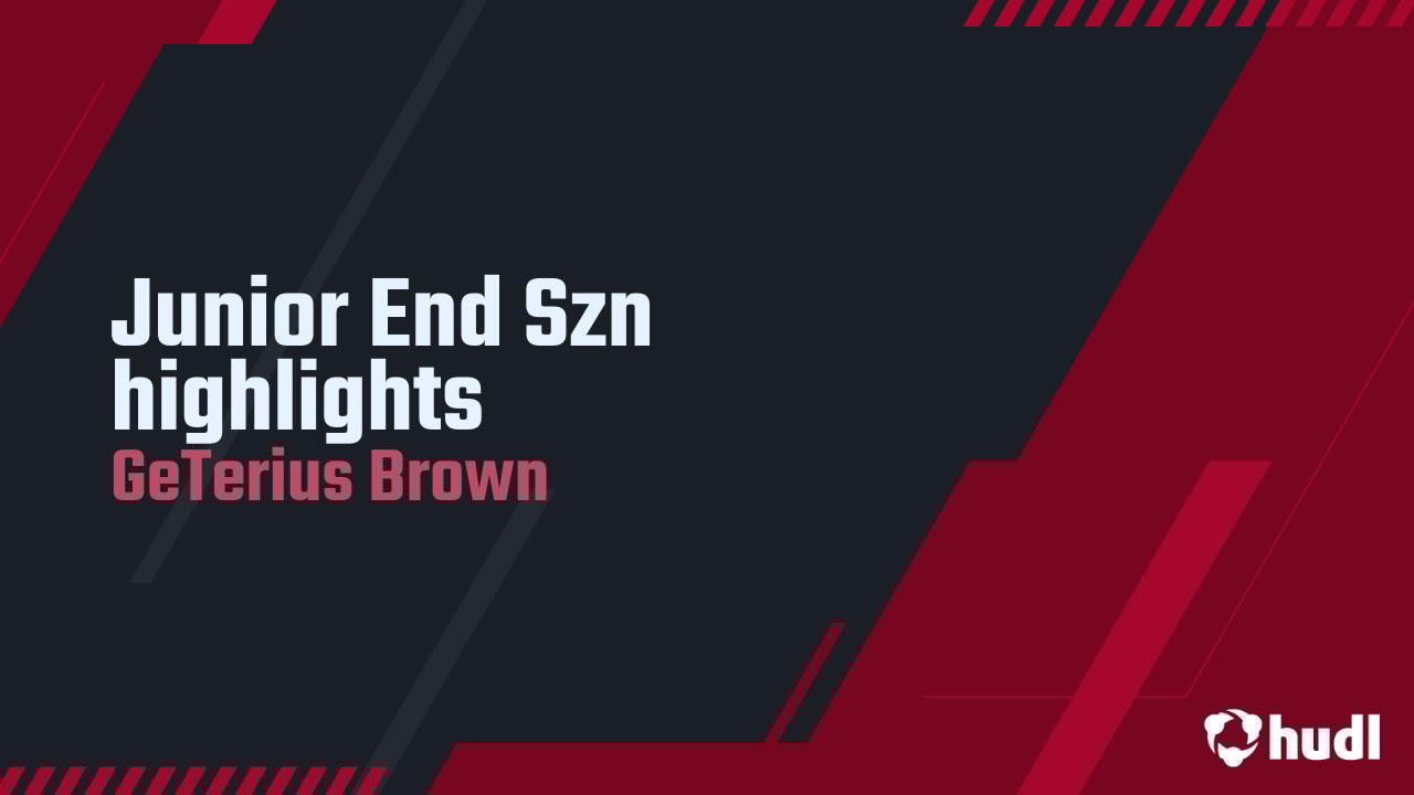 imXclusiveG's tweet card. Junior End Szn highlights