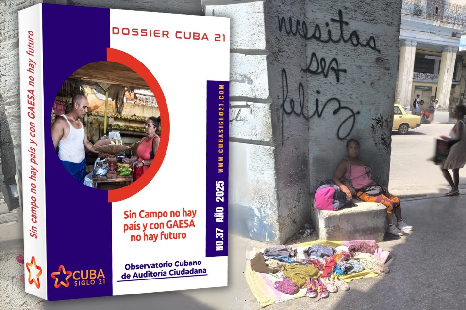 cubasiglo21's tweet card. Para alimentar con lo básico a un cubano se necesitan al menos 30,000 pesos al mes. Esto explica por qué la mayoría de los cubanos apenas logra consumir dos comidas al día y, en muchos casos, ni...