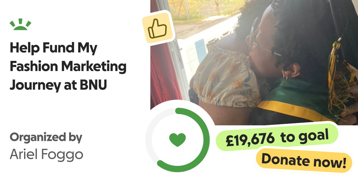 YPlayFoggo's tweet card. Hello everyone! I'm a 19-year-old who recently graduated high school at The… Ariel Foggo needs your support for Help Fund My Fashion Marketing Journey at BNU