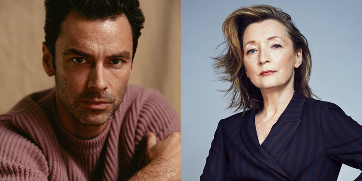 JuliaMusings's tweet card. The *Poldark* and *Rivals* star makes his National Theatre debut in Christopher Hampton's masterpiece opposite Lesley Manville in 2026. Read more on LondonTheatre.co.uk.