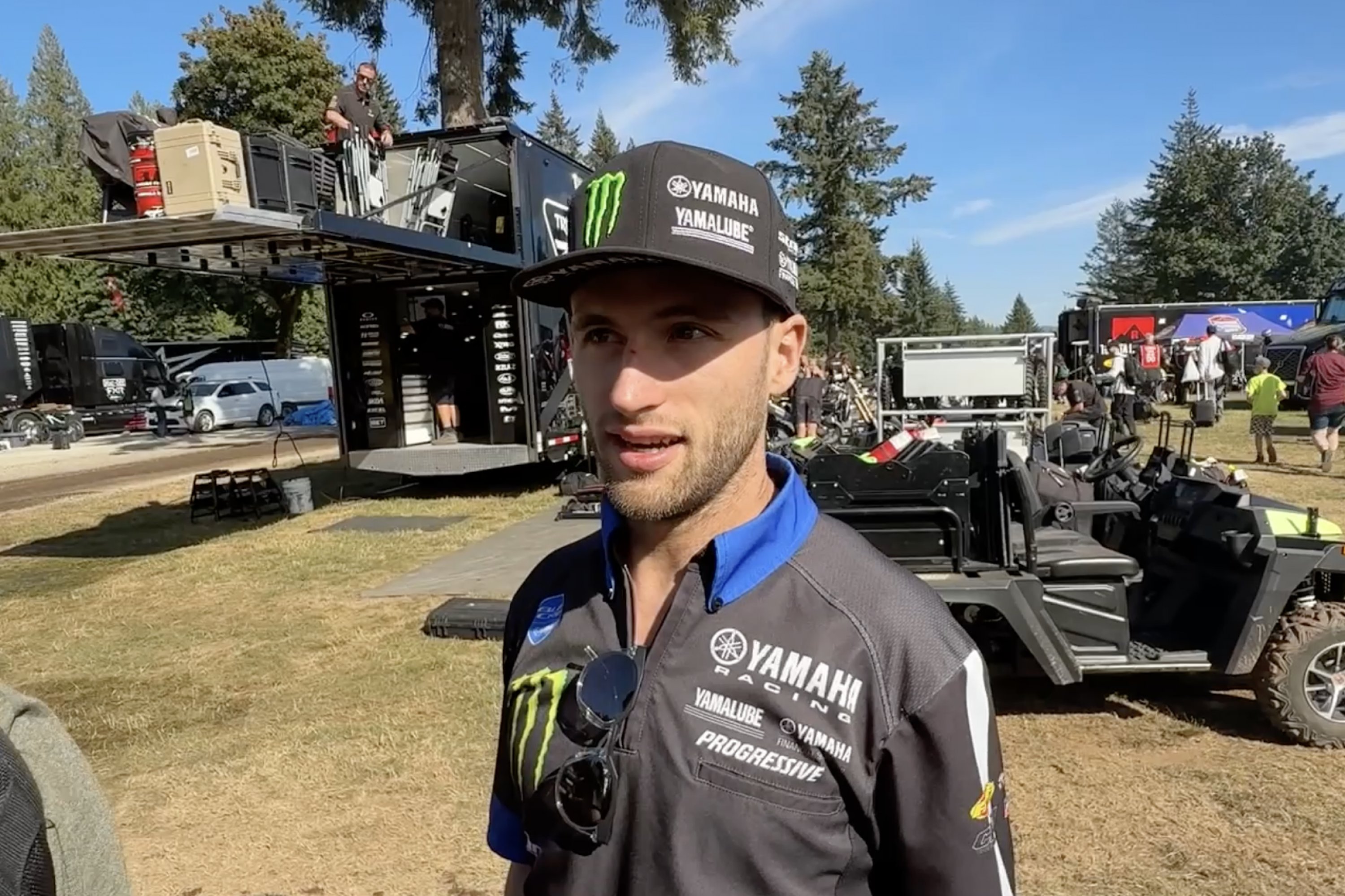 racerxonline's tweet card. Jason Weigandt walks and talks from Washougal.