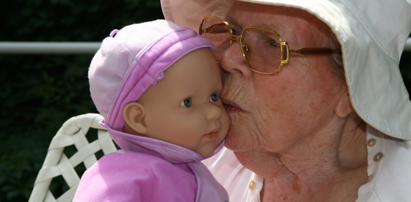 NikkiAnneWilson's tweet card. For people with dementia, memories from the distant past, including early parenthood, can be more salient that recent events.