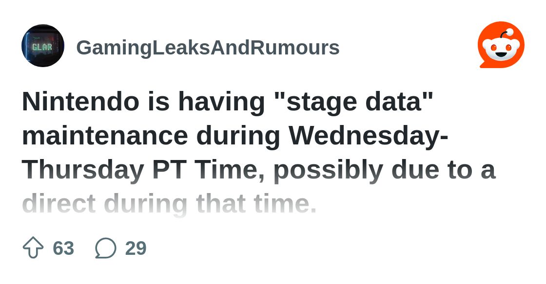 rgamingleaks's tweet card. Explore this post and more from the GamingLeaksAndRumours community