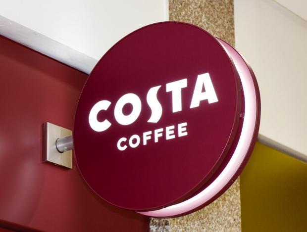 hexhamcourant's tweet card.  A Costa branch in Hexham is closed temporarily for refurbishment.