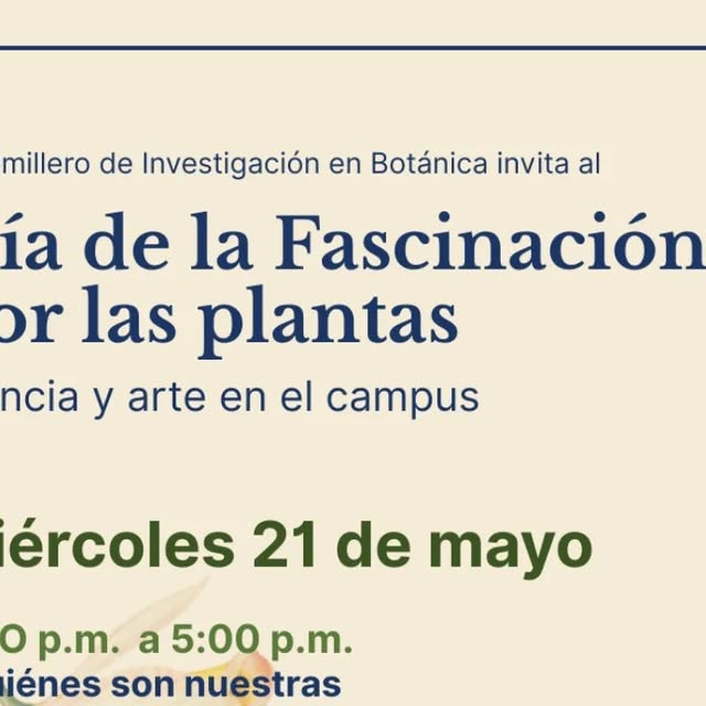 PlantDay18May's tweet card. Pregrado en Biologia EAFIT (@biologiaeafit) • Instagram photo