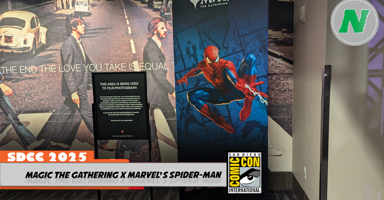 NerdNewsSocial's tweet card. We snuck up to the preview at the Hard Rock Hotel, for the new expansion for Magic: The Gathering, as