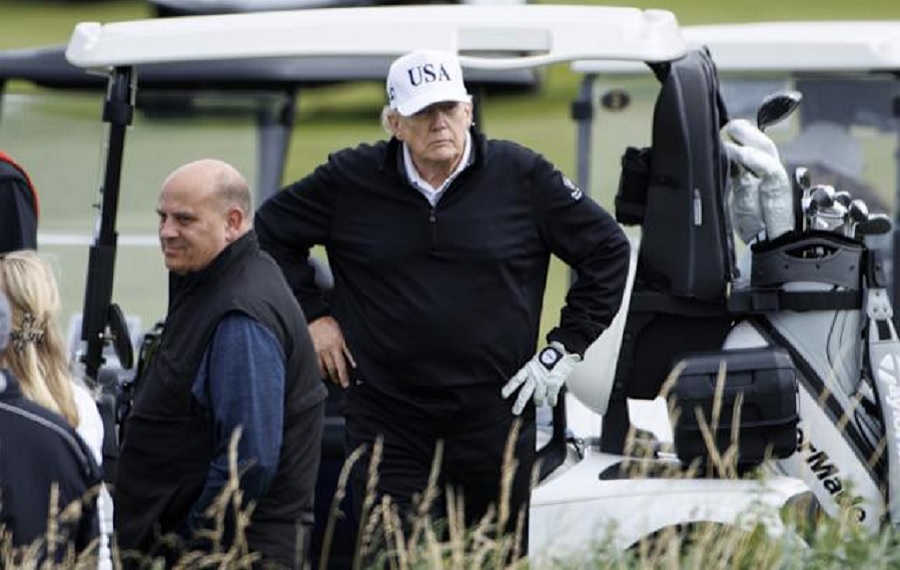 monitoreamos's tweet card. El presidente estadounidense, Donald Trump, redujo este lunes el plazo que dio a su homólogo ruso, Vladímir Putin, para llegar