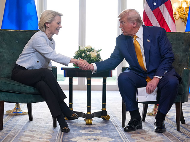 jefe_tweets's tweet card. President Donald Trump has reached a historic trade agreement with the European Union in which Europeans will open their markets to the U.S.