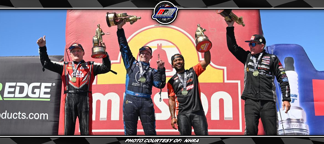 RaceProWeekly's tweet card. Story By: NHRA - SONOMA, CA - Top Fuel’s Doug Kalitta won for the first time this season in front of a massive crowd on Sunday at Sonoma Raceway, defeating reigning world champion Antron Brown