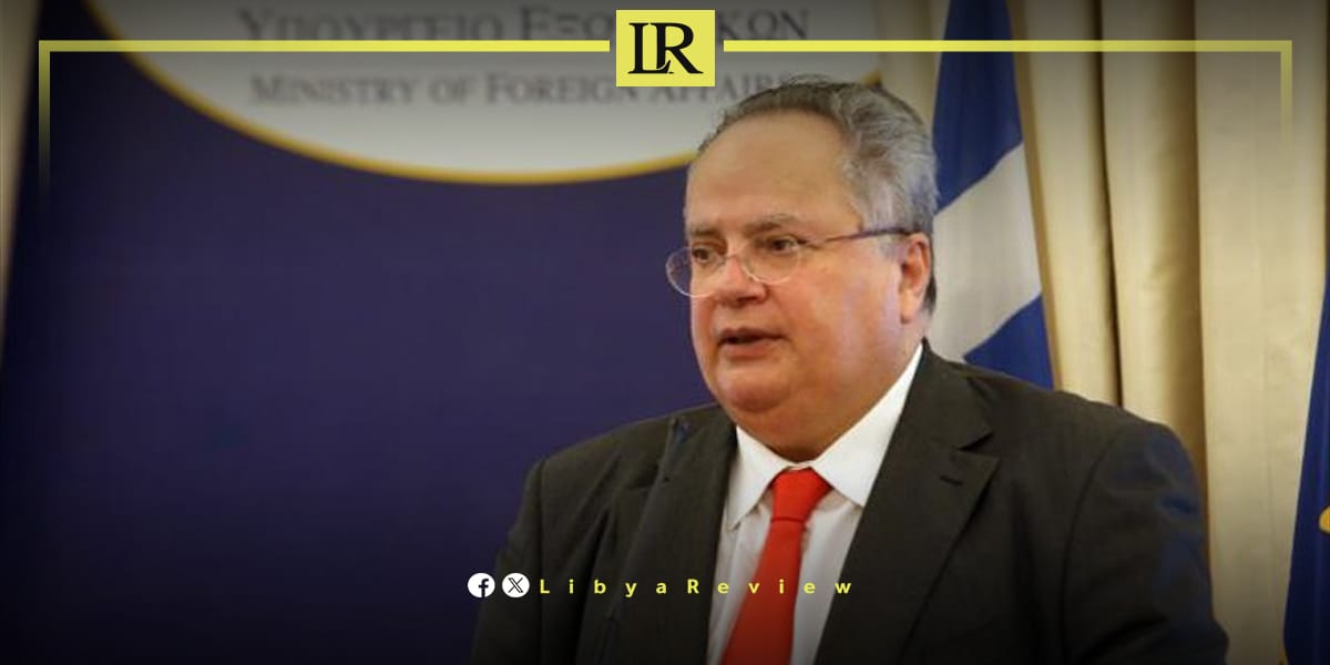 LibyaReview's tweet card. Former Greek Foreign Minister Nikos Kotzias has claimed that Libya plays a key role in Turkey’s strategic plan to encircle