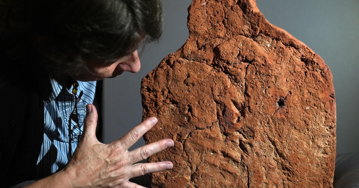 Bennu's tweet card. A handprint dating back 4,000 years has been found on a "soul house," a type of ancient Egyptian tomb offering, which will go on display in England this fall.