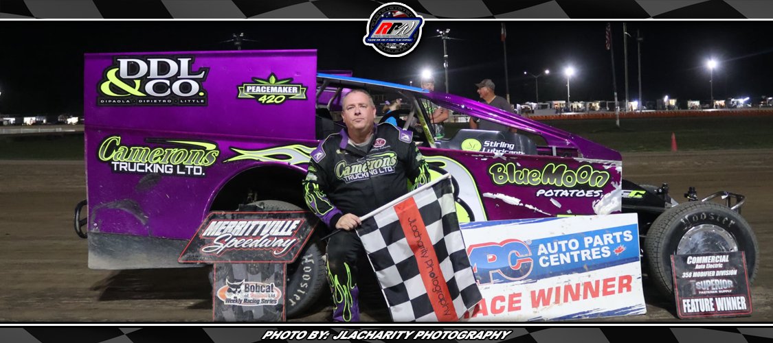 RaceProWeekly's tweet card. Story By: JONATHON HOWE / MERRITTVILLE SPEEDWAY - THOROLD, ONTARIO, CANADA - With threatening skies around the track, Merrittville Speedway race fans were treated to frantic racing action throughout...