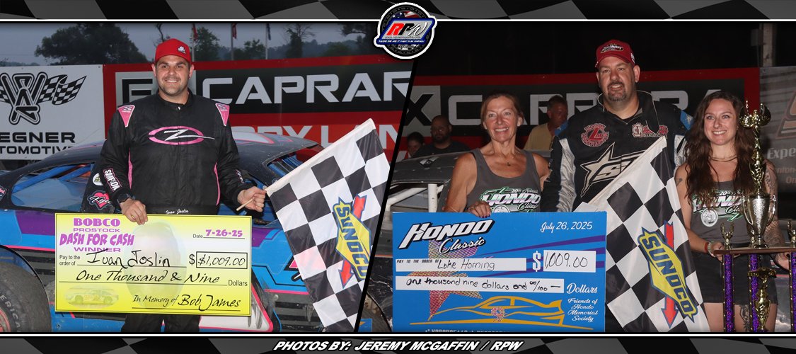 RaceProWeekly's tweet card. Story By: RON SZCZERBA / FONDA SPEEDWAY - FONDA, NY - Saturday evening at “Track of Champions” Fonda Speedway, two very special events were held honoring two very special people who were a big part