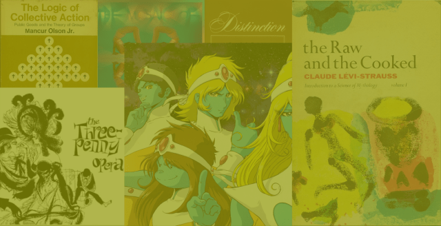 pholme's tweet card. The premise is simple: just six fantastic science books and their spirit animals in the zoo of music. “1” because it feels like I forgot some obvious ones. Claude Lévi-Strauss – The Raw and the Coo…