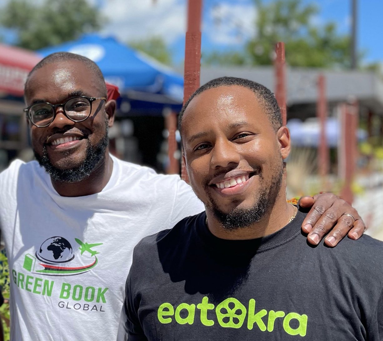 pocintech's tweet card. Green Book Global, and EatOkra have teamed up together to launch Green Book Global’s Driving While Black Road Trip Planner.