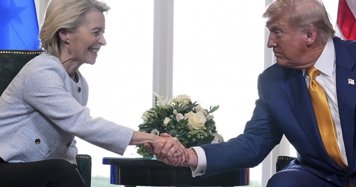 vorwaerts's tweet card. In letzter Minute haben sich die EU und die USA auf ein Abkommen geeinigt und den drohenden Zollstreit abgewendet. Ein Grund zum Jubeln ist das aber nicht, im Gegenteil. Für den künftigen Handel...