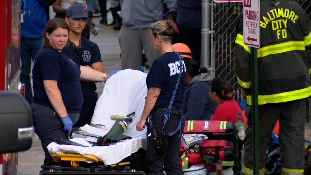 wbalradio's tweet card. A potential hazardous materials incident prompted a response from Baltimore City fire crews Sunday night, leaving several individuals in need of treatment. Fire officials shared on X that emergency...