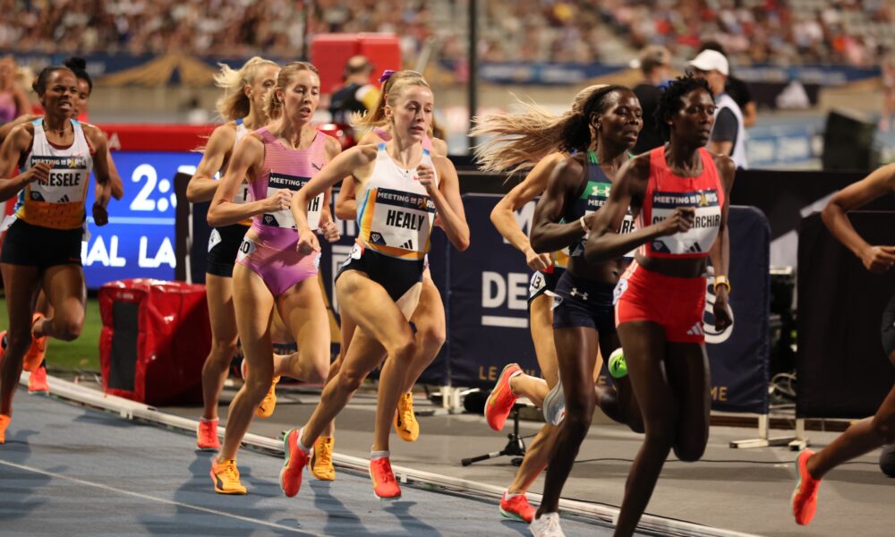 FastRunning's tweet card. Another fast week of Irish racing action has drawn to a close, as Lindie Naughton reports. Sarah Healy (UCD AC) moved into second place on the all-time Irish rankings when clocking a time of 3:57.15...