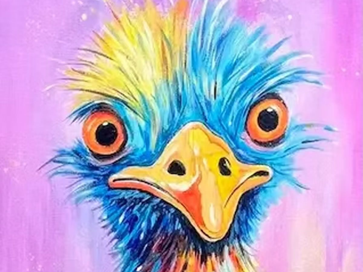 WhatOnEdinburgh's tweet card. Join The Paint Club at Brewhemia on 23rd September for a relaxed and creative evening as we paint an adorable emu! What's On Edinburgh - your guide to events in Edinburgh!
