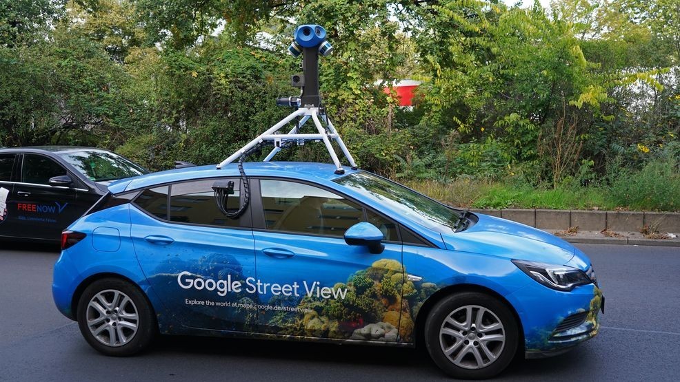 weartv's tweet card. A man has been awarded about $12,500 after a Google Street View camera captured him naked in his yard.
