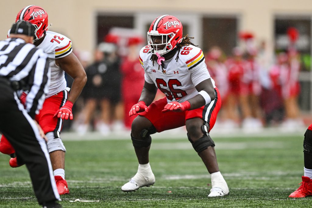 wbalradio's tweet card. The list highlights the top 1,000 college football players eligible for the 2026 East-West Shrine Bowl and the 2026 NFL Draft.