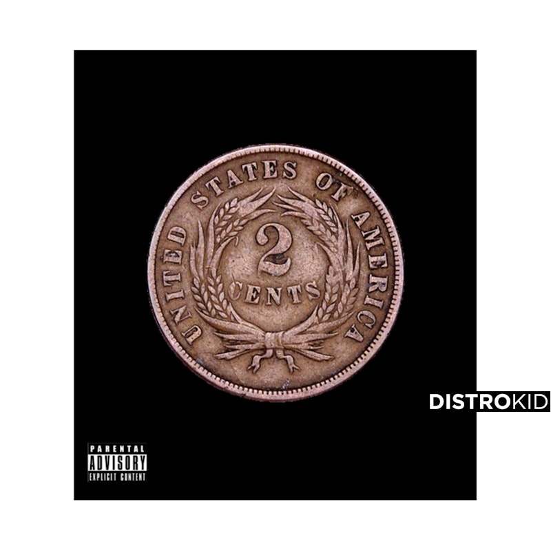 RollingWeave's tweet card. Stream and Save 2 Cents - Distributed by DistroKid