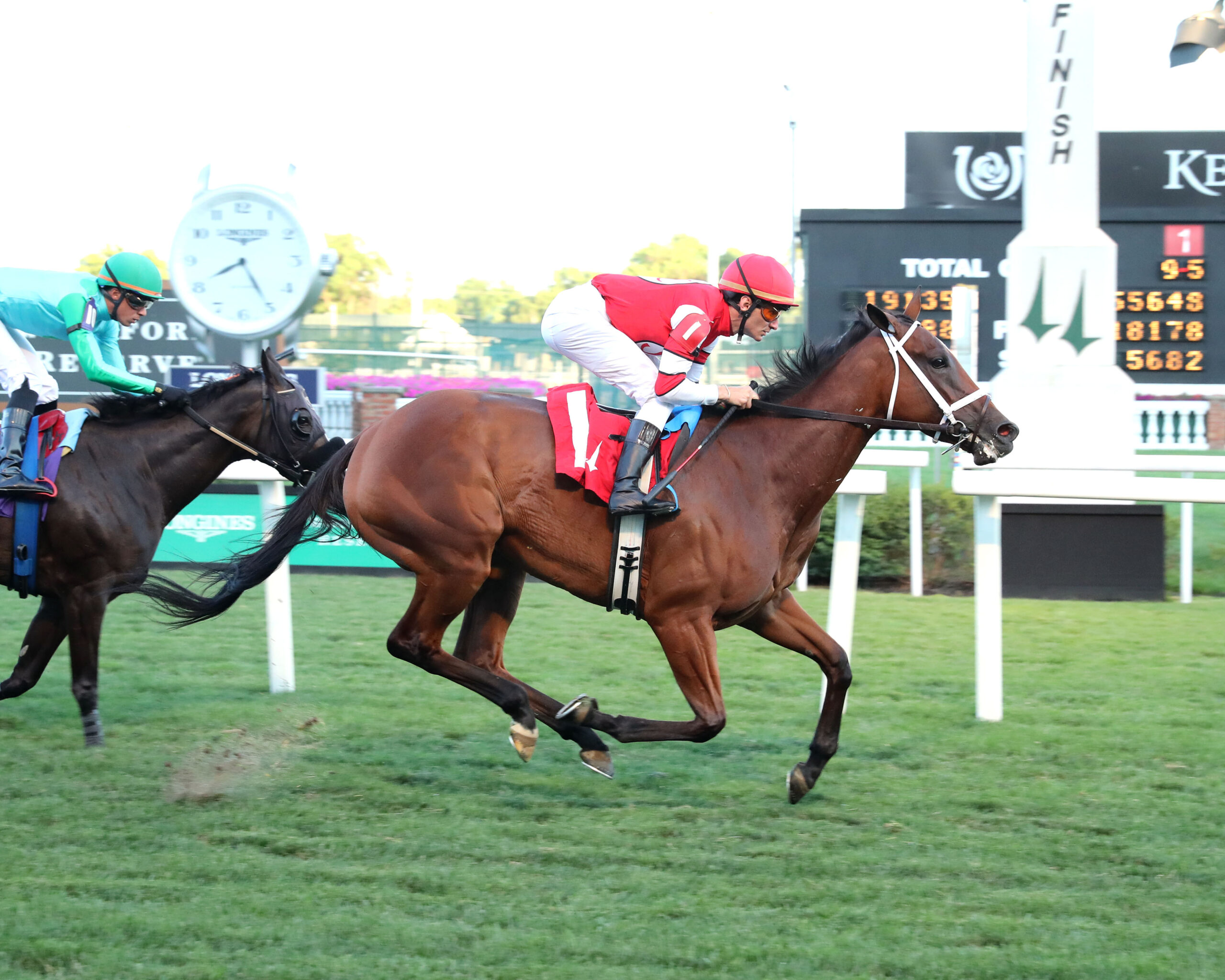 KyHBPA's tweet card. Steve Landers Racing’s emerging 3-year-old Destino d’Oro will face nine fellow 3-year-old fillies entered in Sunday’s $400,000 Pucker Up Stakes (Grade III), the featured event on Day 2 of Kentucky...