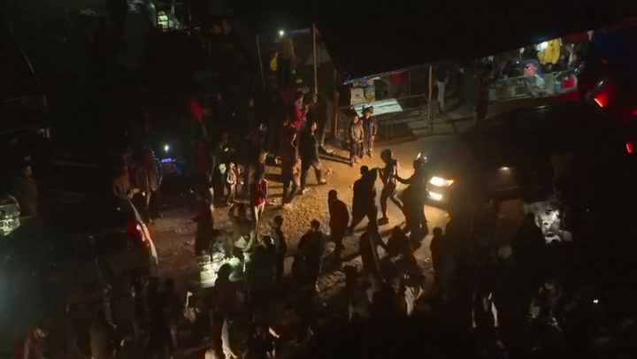 drjawadshah's tweet card. Crowds of joyful Palestinians took to the streets in the southern Gaza city of Khan Younis on Wednesday (15 January) after Israel and Hamas agreed a ceasefire. Residents in the city were seen...