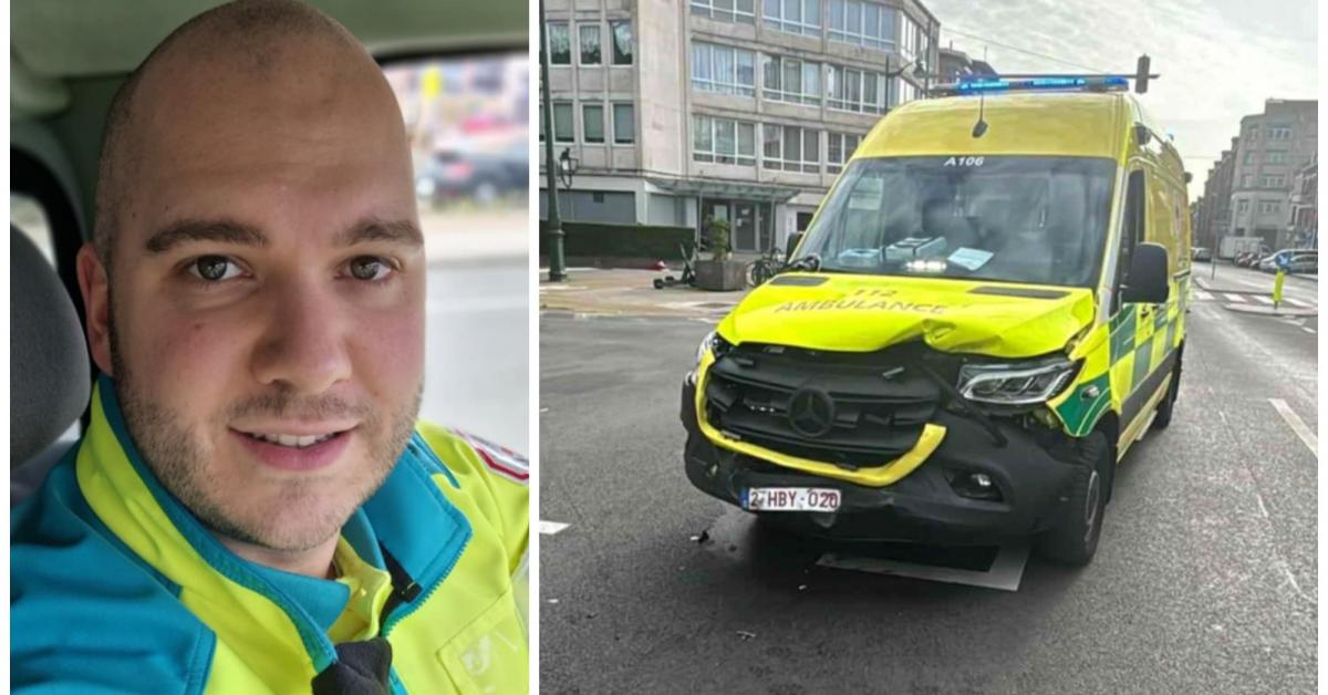 LaCapitale_be's tweet card. En pleine intervention, une ambulance du 112 a été percutée à un carrefour anderlechtois ce samedi matin. Les nouvelles normes sonores en vigueur, qui limitent désormais les sirènes à 100 décibels,...