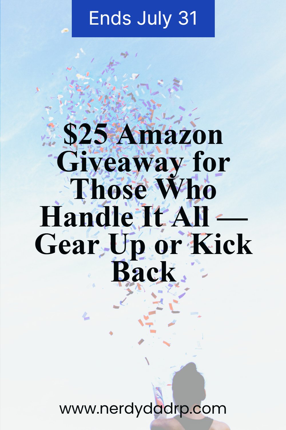 CSid_Go's tweet card. Handle it all? You deserve this. Enter our $25 Amazon gift card giveaway. Get bonus entries daily — no purchase necessary.