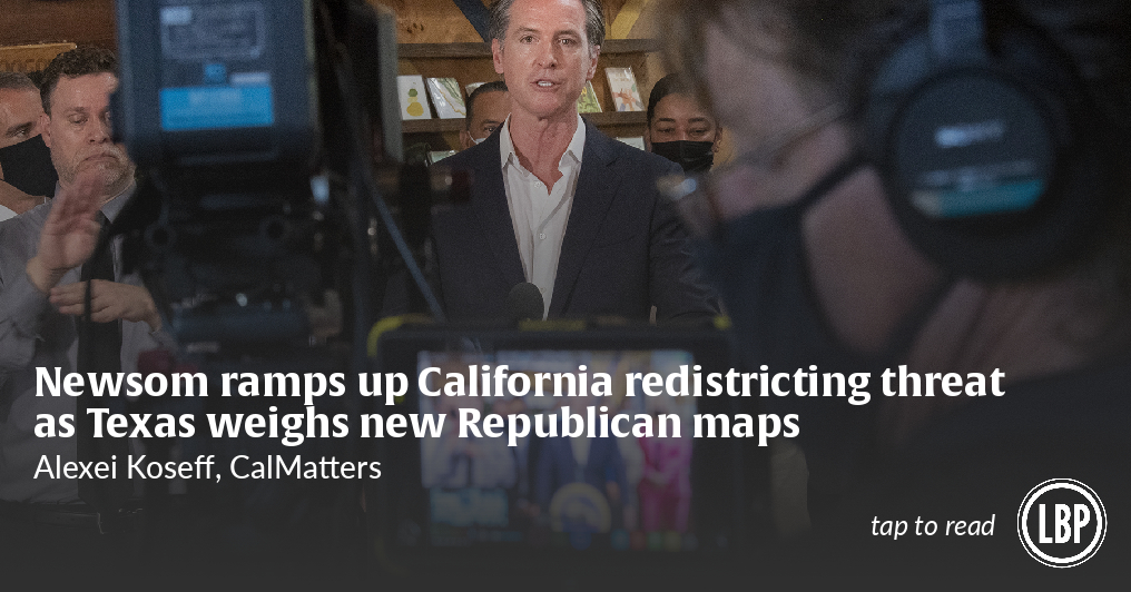 LongBeachPost's tweet card. As Texas moves forward with an off-cycle redistricting to shore up Republicans’ narrow House majority, Gov. Gavin Newsom is plotting a Democratic response in California. But the state’s independent...