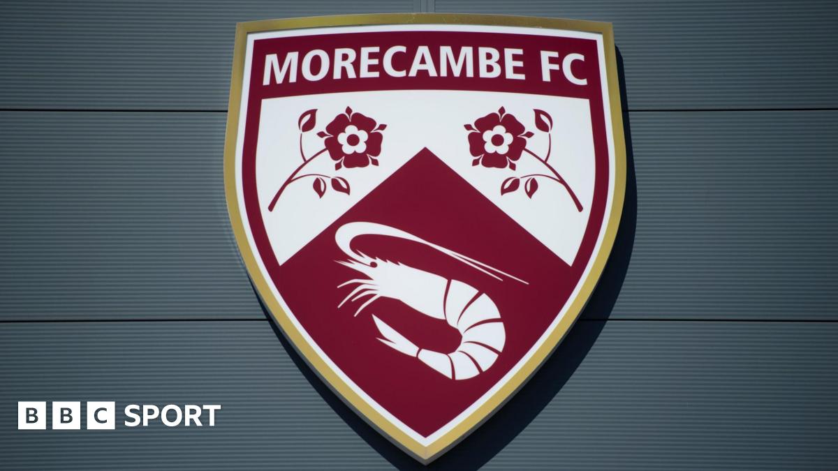 BBCLancashire's tweet card. Morecambe have been suspended by the National League with immediate effect over their lack of compliance with the league's rules.
